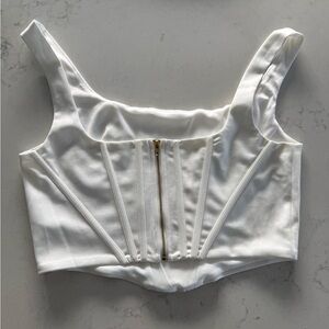 Moalluom Bustier Crop Top - XL